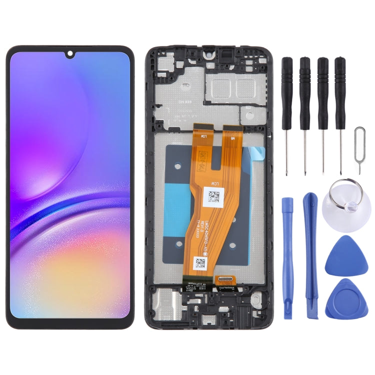 Original LCD Screen Digitizer Full Assembly with Frame, For Samsung Galaxy A25 SM-A256B, For Samsung Galaxy A15 5G SM-A156B, For Samsung Galaxy A35 SM-A356B, For Samsung Galaxy A05s SM-A057F, For Samsung Galaxy M14 SM-M146B...
