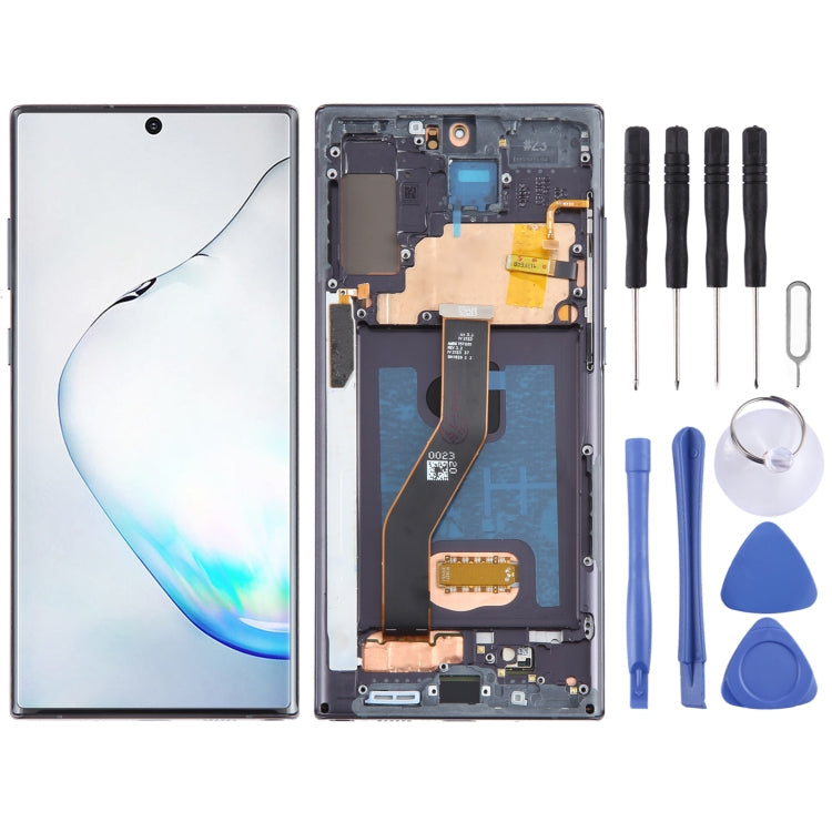 6.78 inch EU Version OLED LCD Screen Digitizer Full Assembly with Frame(Black), For Samsung Galaxy S23+ 5G SM-S916B, For Samsung Galaxy S22 Ultra 5G SM-S908B (EU Version), For Samsung Galaxy S21+ 5G SM-G996B, For Samsung Galaxy S20+ 4G/5G SM-G985/986  ...