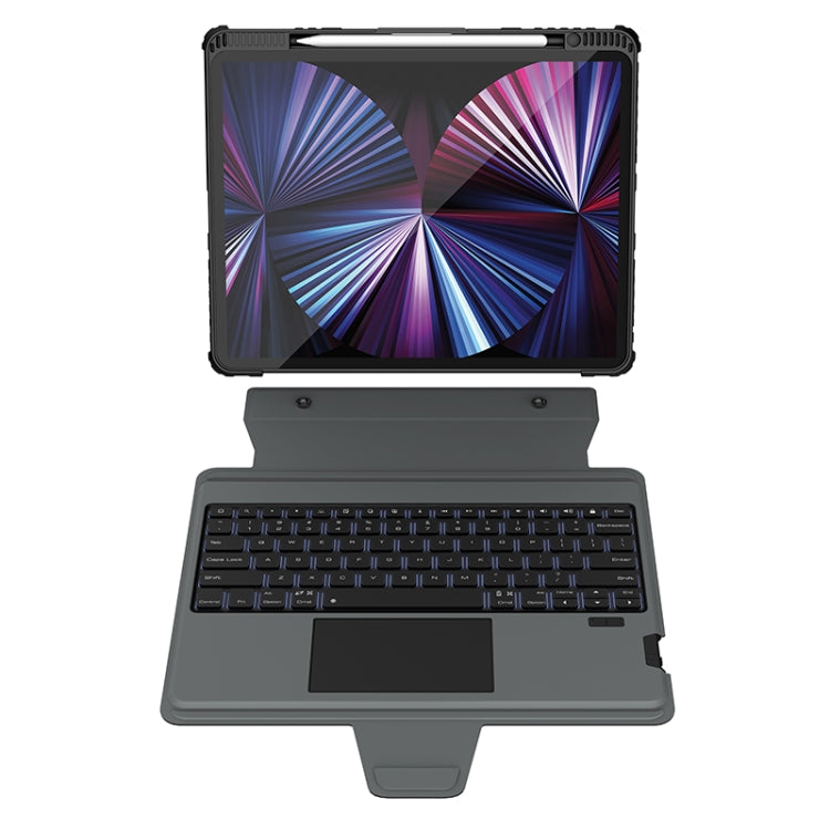 Nillkin Bumper Combo Keyboard Case with Backlight, For iPad Pro 12.9 2020/2021/2022, For iPad 10.2 2019/2020/2021