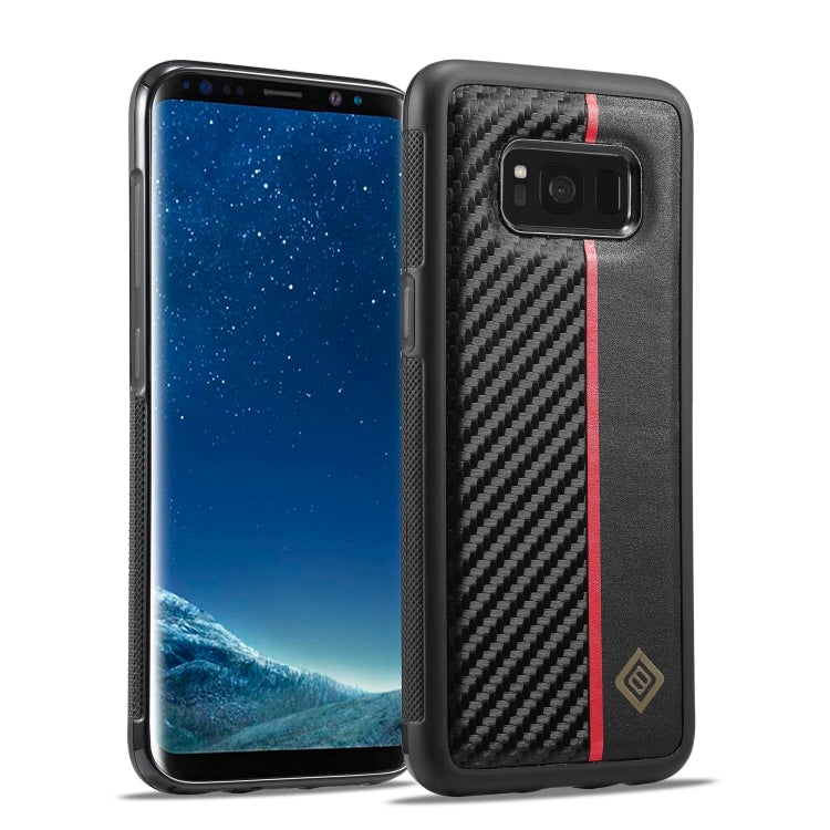LC.IMEEKE 3 in 1 Carbon Fiber Texture Shockproof Phone Case, For Samsung Galaxy S20 Ultra, For Samsung Galaxy Note20 Ultra, For Samsung Galaxy A70, For Samsung Galaxy A71 4G, For Samsung Galaxy A50, For Samsung Galaxy S21 FE, For Samsung Galaxy A51 4G...