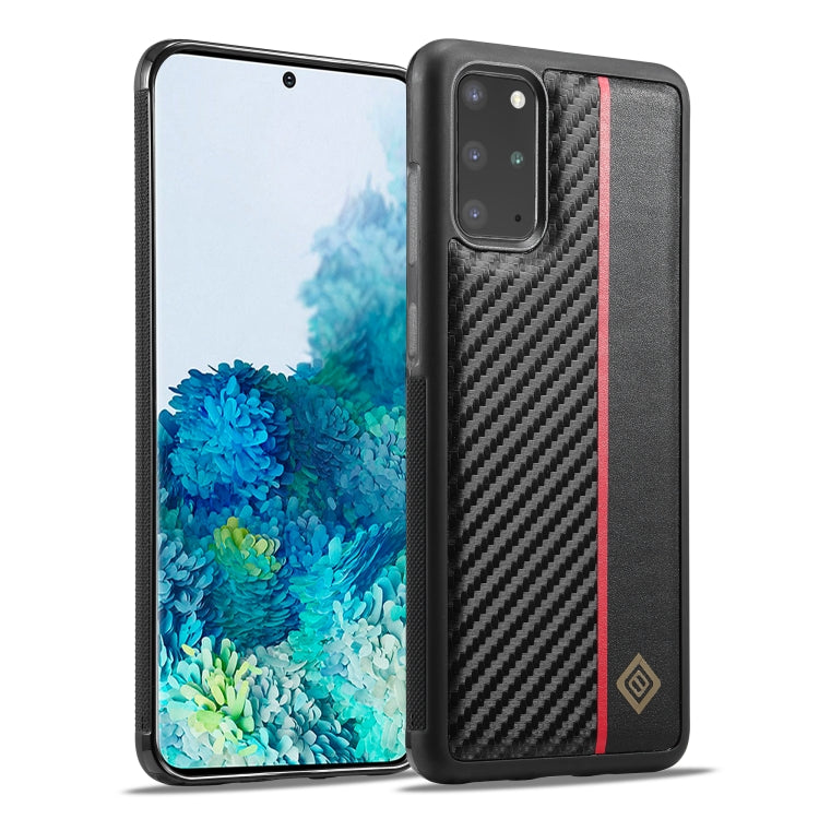 LC.IMEEKE 3 in 1 Carbon Fiber Texture Shockproof Phone Case, For Samsung Galaxy S20 Ultra, For Samsung Galaxy Note20 Ultra, For Samsung Galaxy A70, For Samsung Galaxy A71 4G, For Samsung Galaxy A50, For Samsung Galaxy S21 FE, For Samsung Galaxy A51 4G...