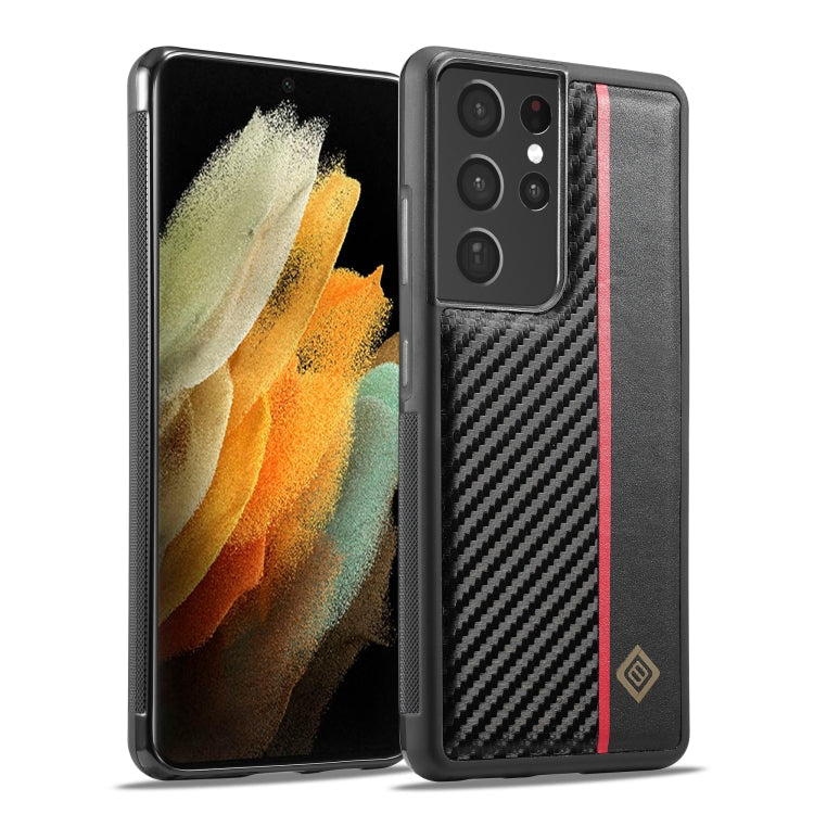 LC.IMEEKE 3 in 1 Carbon Fiber Texture Shockproof Phone Case, For Samsung Galaxy S20 Ultra, For Samsung Galaxy Note20 Ultra, For Samsung Galaxy A70, For Samsung Galaxy A71 4G, For Samsung Galaxy A50, For Samsung Galaxy S21 FE, For Samsung Galaxy A51 4G...