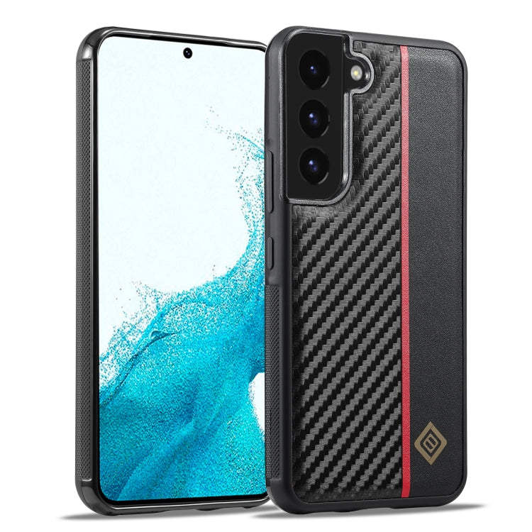 LC.IMEEKE 3 in 1 Carbon Fiber Texture Shockproof Phone Case, For Samsung Galaxy S20 Ultra, For Samsung Galaxy Note20 Ultra, For Samsung Galaxy A70, For Samsung Galaxy A71 4G, For Samsung Galaxy A50, For Samsung Galaxy S21 FE, For Samsung Galaxy A51 4G...