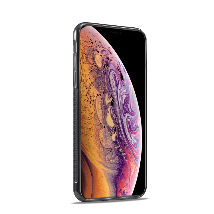 LC.IMEEKE 3 in 1 Carbon Fiber Texture Shockproof Phone Case, For iPhone XS Max, For iPhone X, For iPhone 7 Plus / 8 Plus