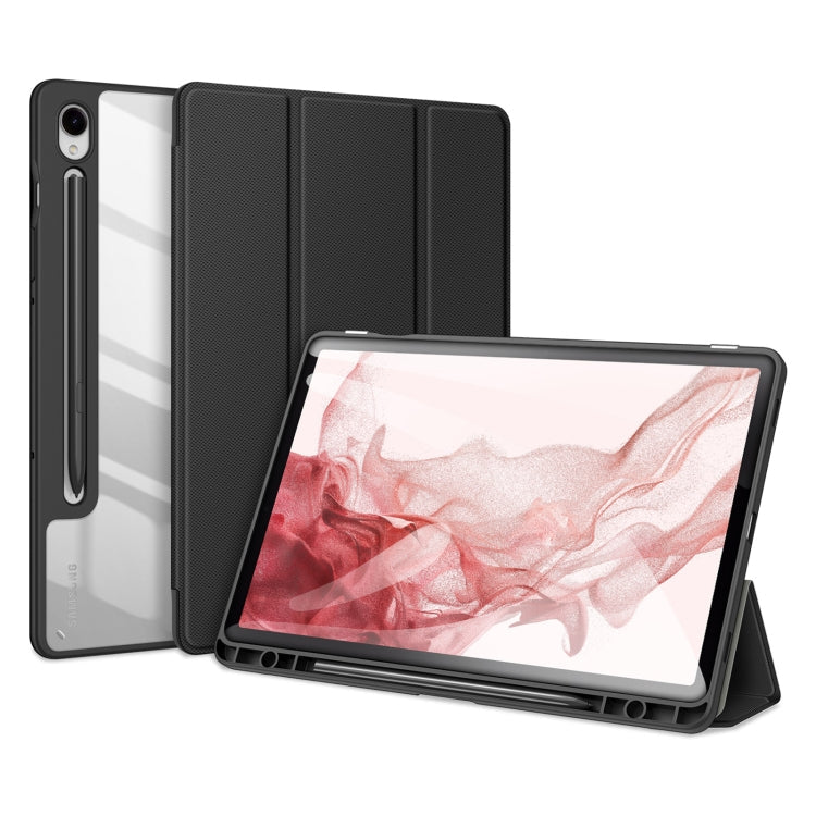 DUX DUCIS TOBY Series Antiskid Leather Tablet Case with Sleep / Wake-up Function, For Samsung Galaxy Tab S10 Lite / S10 FE, For Samsung Galaxy Tab S10 FE+, For Samsung Galaxy Tab S10 Ultra, For Samsung Galaxy Tab S10+, For Samsung Galaxy Tab S9 FE+...