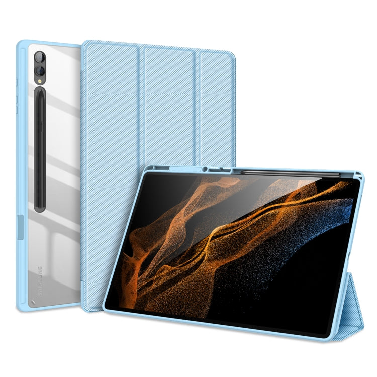 DUX DUCIS TOBY Series Antiskid Leather Tablet Case with Sleep / Wake-up Function, For Samsung Galaxy Tab S10 Lite / S10 FE, For Samsung Galaxy Tab S10 FE+, For Samsung Galaxy Tab S10 Ultra, For Samsung Galaxy Tab S10+, For Samsung Galaxy Tab S9 FE+...