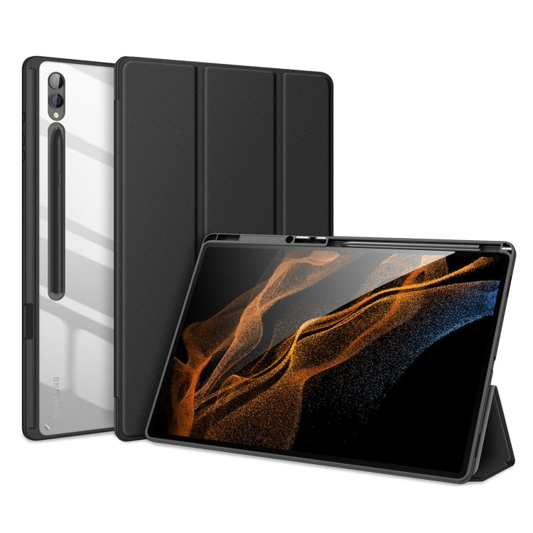 DUX DUCIS TOBY Series Antiskid Leather Tablet Case with Sleep / Wake-up Function, For Samsung Galaxy Tab S10 Lite / S10 FE, For Samsung Galaxy Tab S10 FE+, For Samsung Galaxy Tab S10 Ultra, For Samsung Galaxy Tab S10+, For Samsung Galaxy Tab S9 FE+...