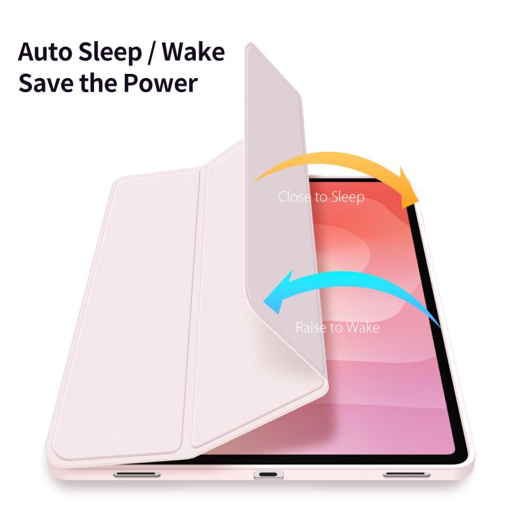 DUX DUCIS TOBY Series Antiskid Leather Tablet Case with Sleep / Wake-up Function, For Samsung Galaxy Tab S10 Lite / S10 FE, For Samsung Galaxy Tab S10 FE+, For Samsung Galaxy Tab S10 Ultra, For Samsung Galaxy Tab S10+, For Samsung Galaxy Tab S9 FE+...