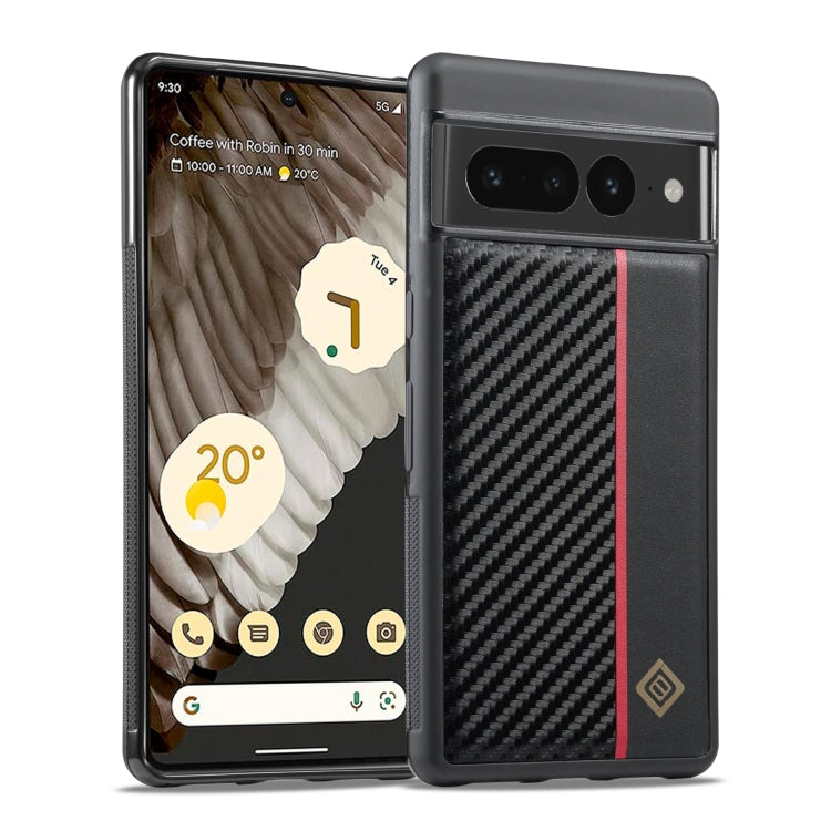 LC.IMEEKE 3 in 1 Carbon Fiber Texture Shockproof Phone Case, For Google Pixel 10 Pro XL, For Google Pixel 10 / 10 Pro, For Google Pixel 9a, For Google Pixel 9 Pro XL, For Google Pixel 9 / 9 Pro, For Google Pixel 8, For Google Pixel 7A...