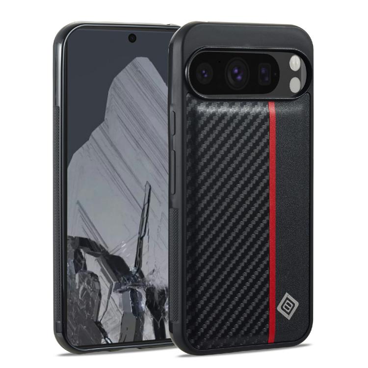 LC.IMEEKE 3 in 1 Carbon Fiber Texture Shockproof Phone Case, For Google Pixel 10 Pro XL, For Google Pixel 10 / 10 Pro, For Google Pixel 9a, For Google Pixel 9 Pro XL, For Google Pixel 9 / 9 Pro, For Google Pixel 8, For Google Pixel 7A...