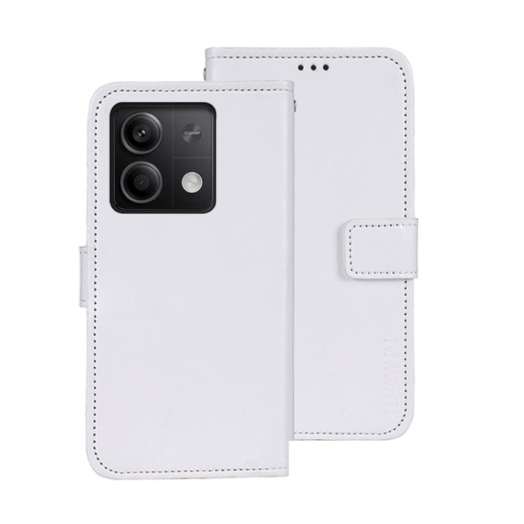 idewei Crazy Horse Texture Leather Phone Case, For Xiaomi Poco X6 Pro 5G, For Xiaomi Poco X6 5G, For Xiaomi Redmi Note 13 5G