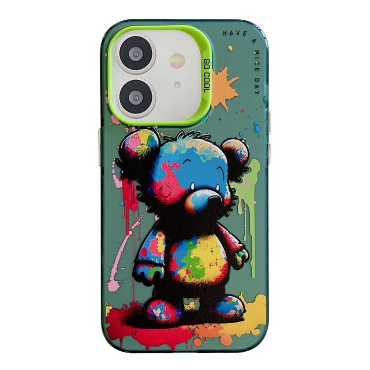 Animal Pattern Oil Painting Series PC + TPU Phone Case, For iPhone 11 Pro Max