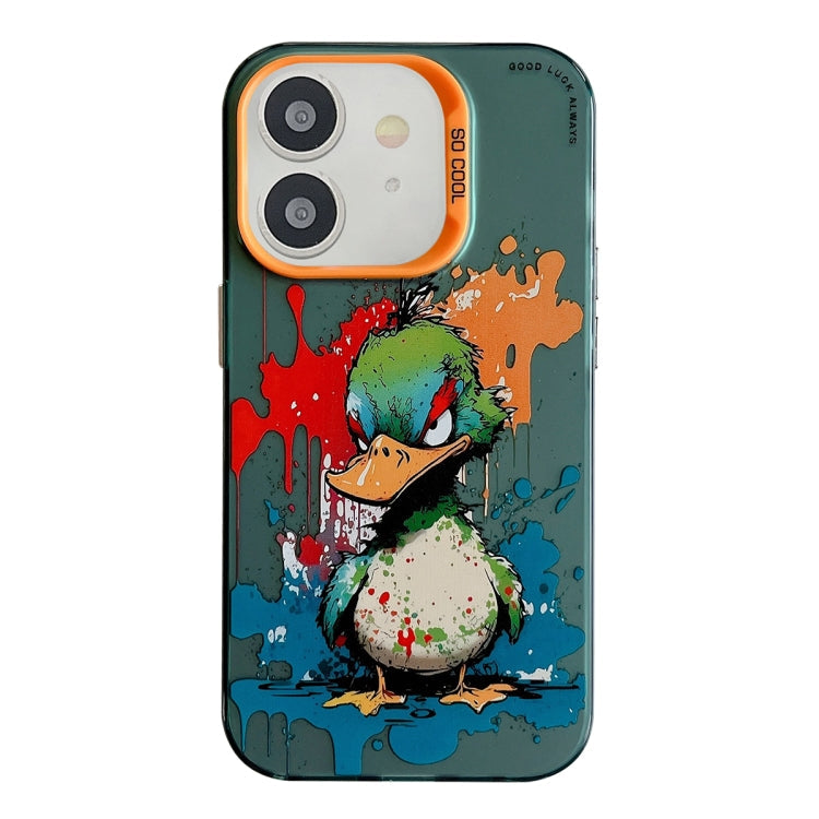 Animal Pattern Oil Painting Series PC + TPU Phone Case, For iPhone 11 Pro Max