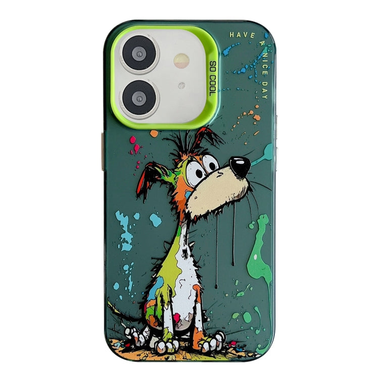 Animal Pattern Oil Painting Series PC + TPU Phone Case, For iPhone 11 Pro Max