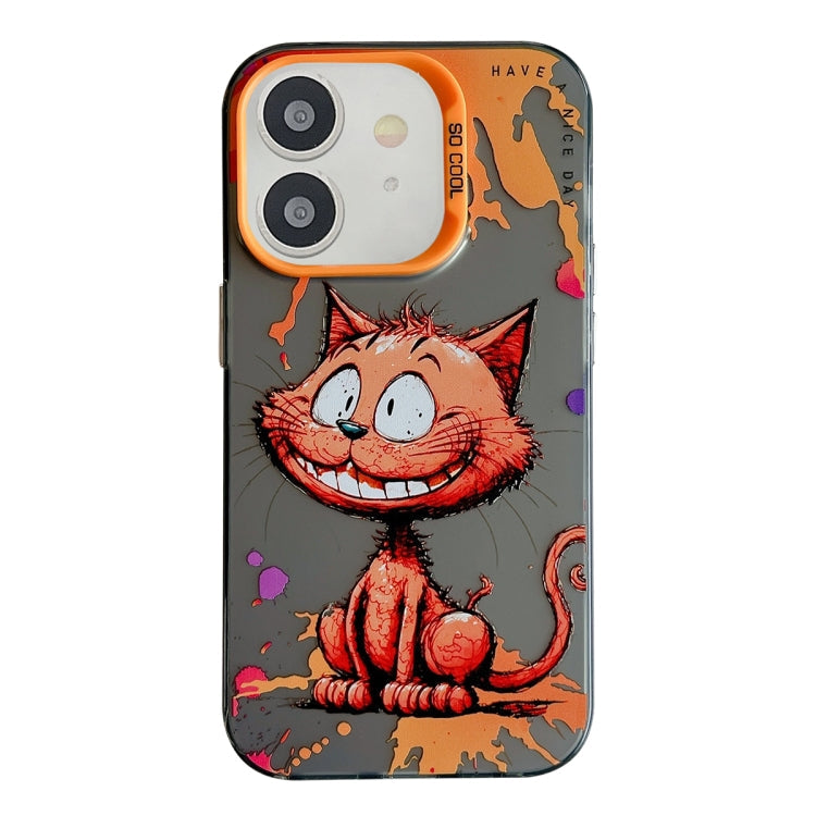 Animal Pattern Oil Painting Series PC + TPU Phone Case, For iPhone 11 Pro Max