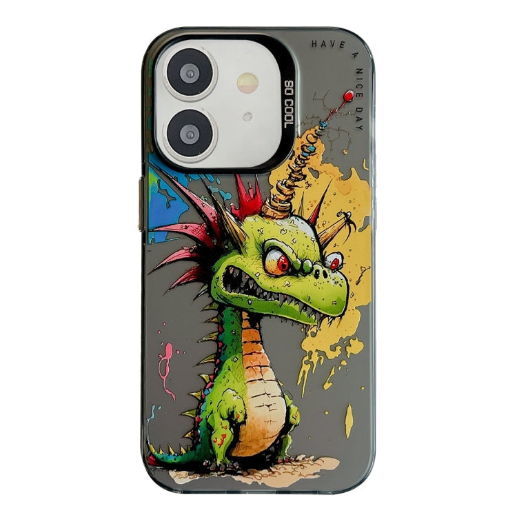 Animal Pattern Oil Painting Series PC + TPU Phone Case, For iPhone 11 Pro Max
