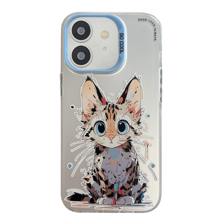 Animal Pattern Oil Painting Series PC + TPU Phone Case, For iPhone 11 Pro Max