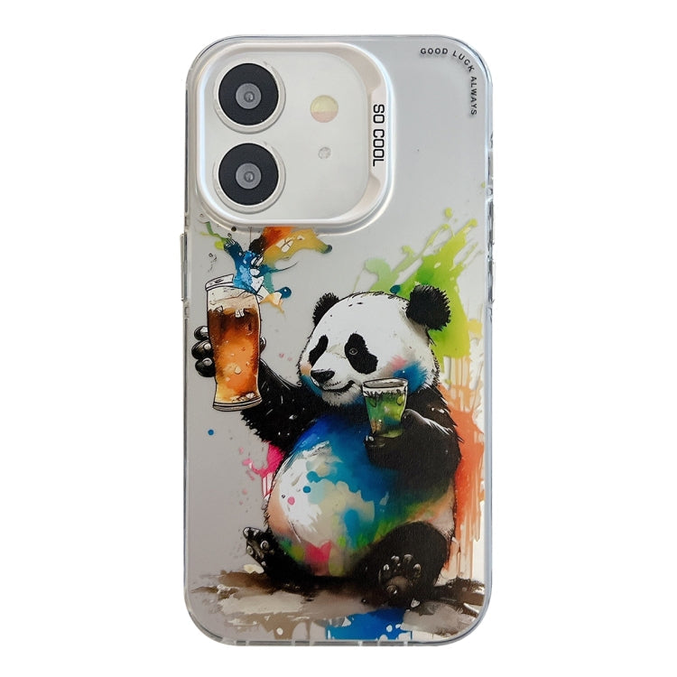 Animal Pattern Oil Painting Series PC + TPU Phone Case, For iPhone 11 Pro Max