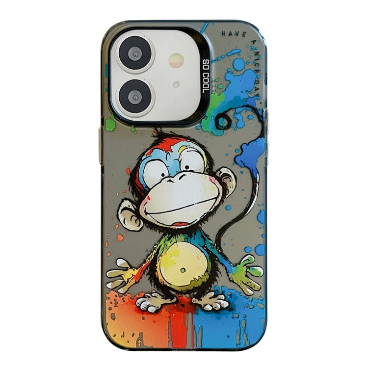 Animal Pattern Oil Painting Series PC + TPU Phone Case, For iPhone 11 Pro Max