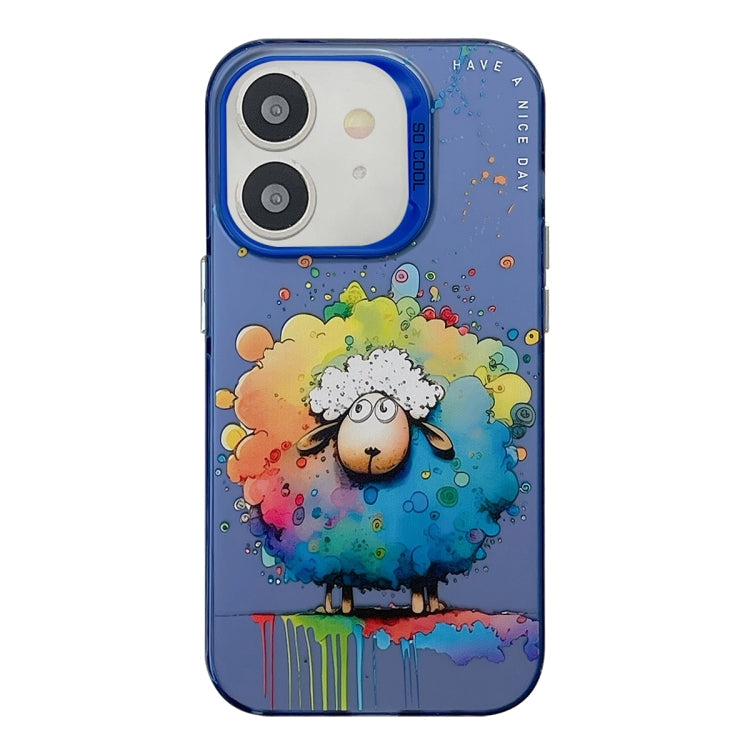 Animal Pattern Oil Painting Series PC + TPU Phone Case, For iPhone 11 Pro Max