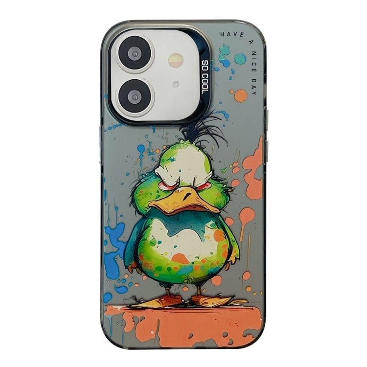 Animal Pattern Oil Painting Series PC + TPU Phone Case, For iPhone 11 Pro Max