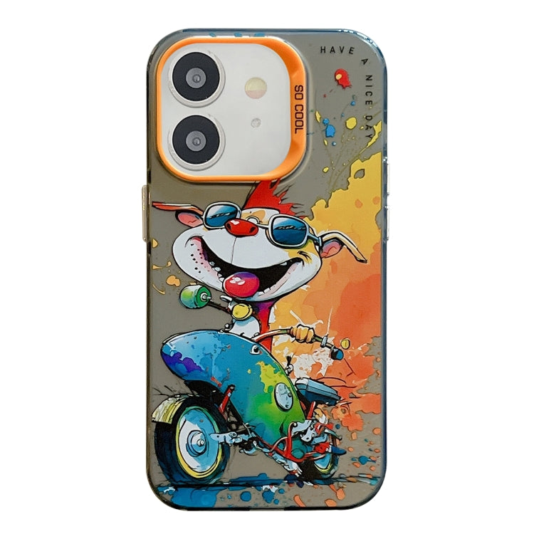 Animal Pattern Oil Painting Series PC + TPU Phone Case, For iPhone 11 Pro Max
