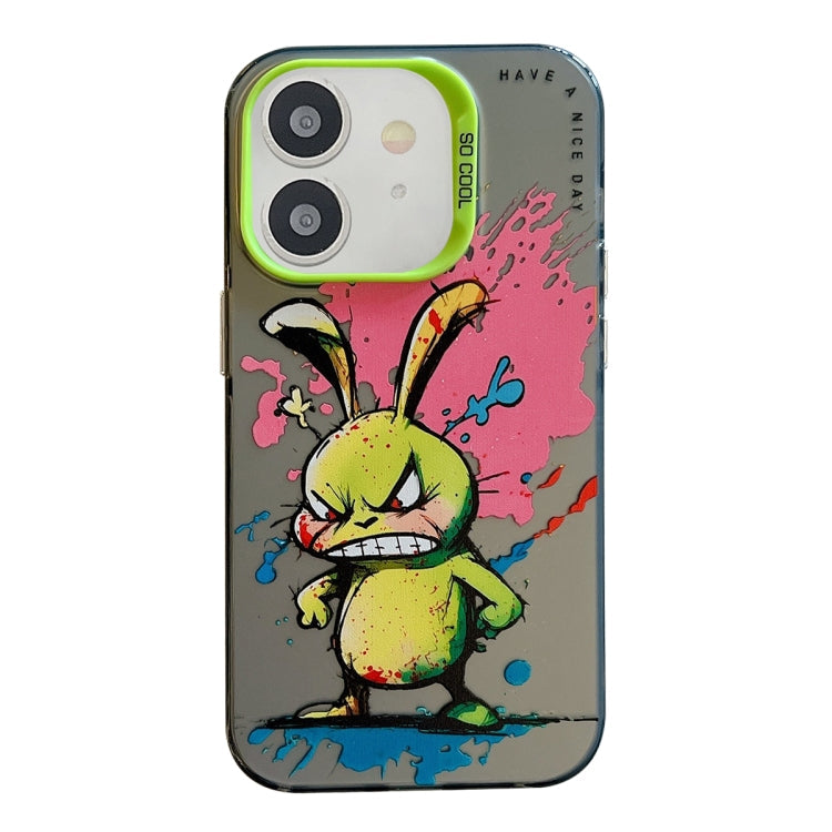Animal Pattern Oil Painting Series PC + TPU Phone Case, For iPhone 11 Pro Max