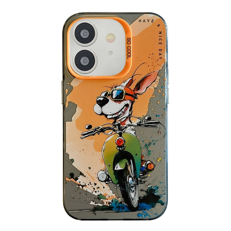 Animal Pattern Oil Painting Series PC + TPU Phone Case, For iPhone 11 Pro Max