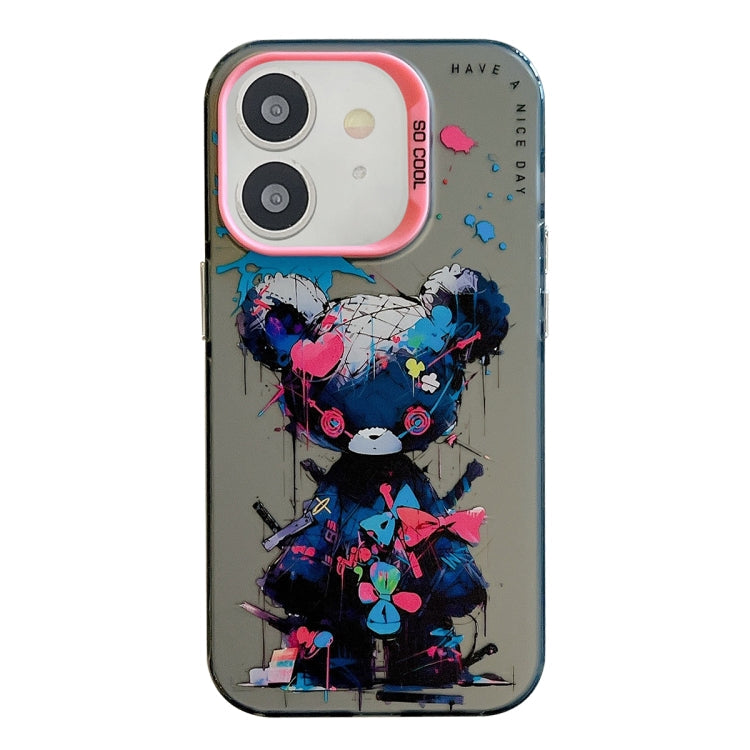 Animal Pattern Oil Painting Series PC + TPU Phone Case, For iPhone 11 Pro Max