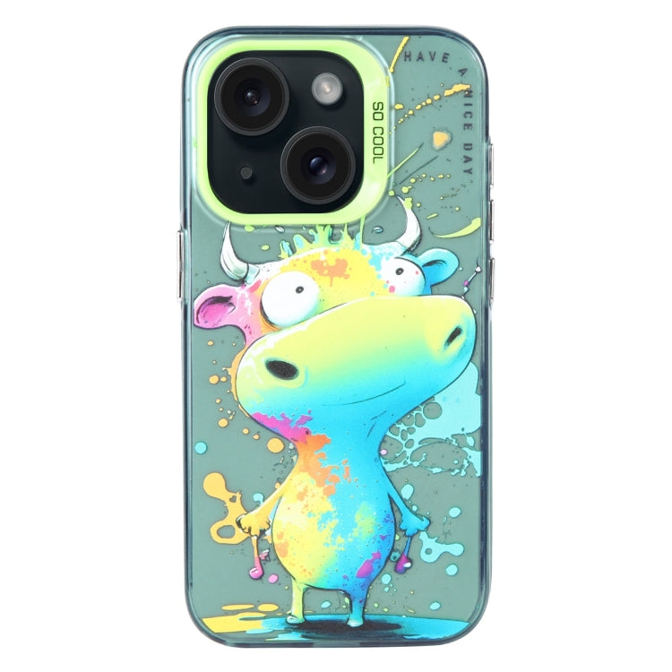 Animal Pattern Oil Painting Series PC + TPU Phone Case, For iPhone 12 Pro Max