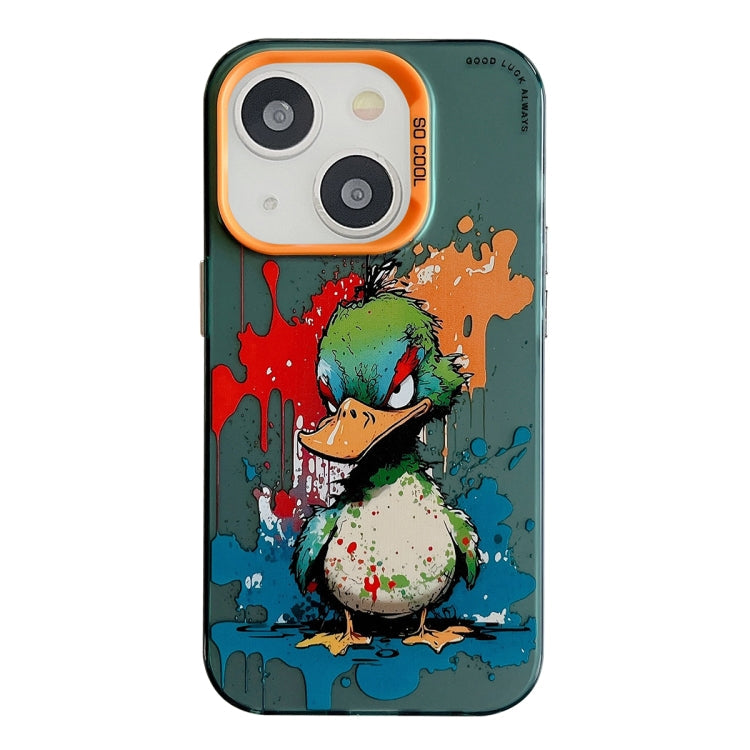 Animal Pattern Oil Painting Series PC + TPU Phone Case, For iPhone 12 Pro Max