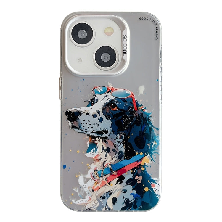 Animal Pattern Oil Painting Series PC + TPU Phone Case, For iPhone 12 Pro Max