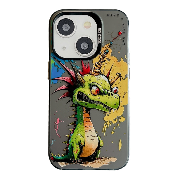 Animal Pattern Oil Painting Series PC + TPU Phone Case, For iPhone 12 Pro Max