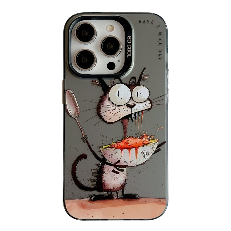 Animal Pattern Oil Painting Series PC + TPU Phone Case, For iPhone 12