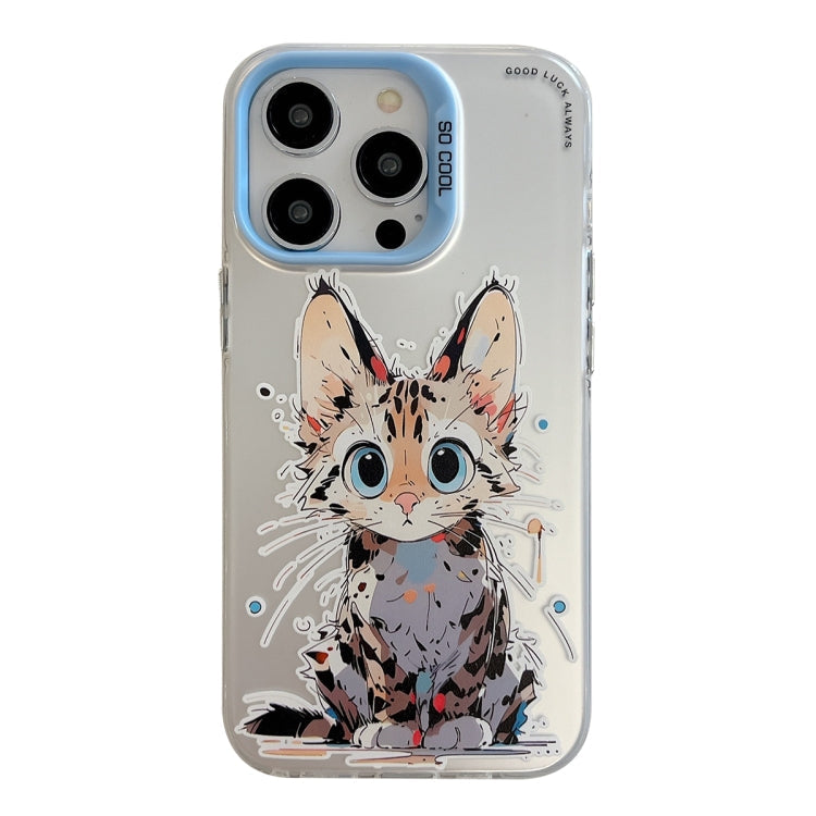 Animal Pattern Oil Painting Series PC + TPU Phone Case, For iPhone 13