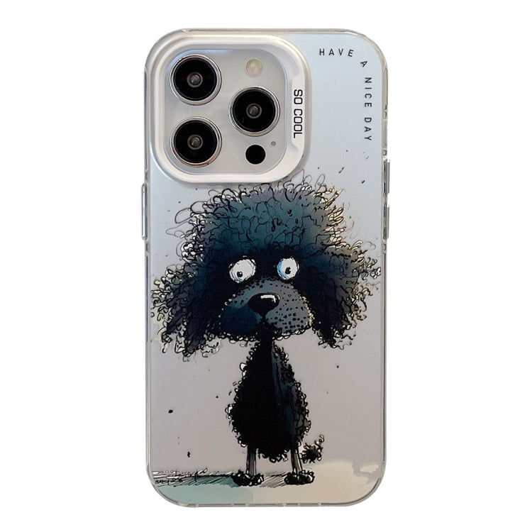 Animal Pattern Oil Painting Series PC + TPU Phone Case, For iPhone 13