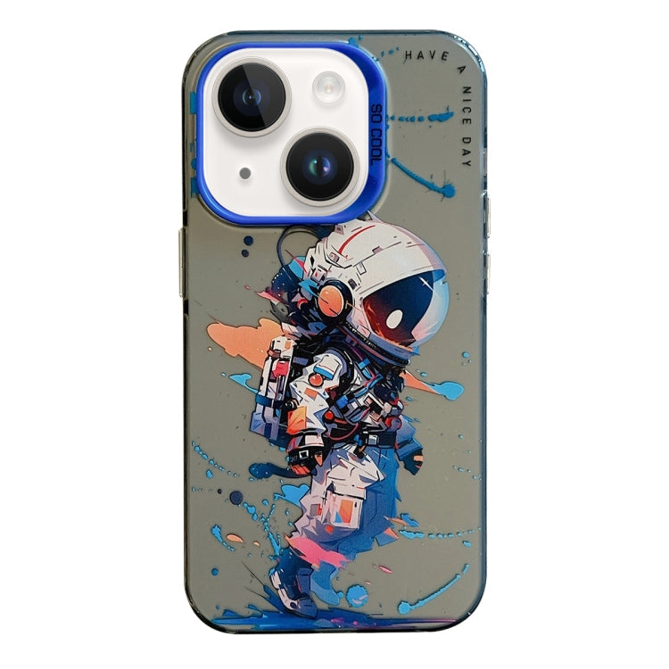 Animal Pattern Oil Painting Series PC + TPU Phone Case, For iPhone 14