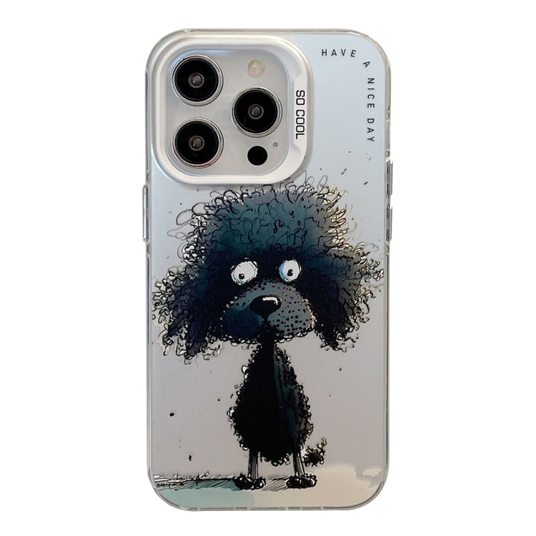 Animal Pattern Oil Painting Series PC + TPU Phone Case, For iPhone 16 Plus