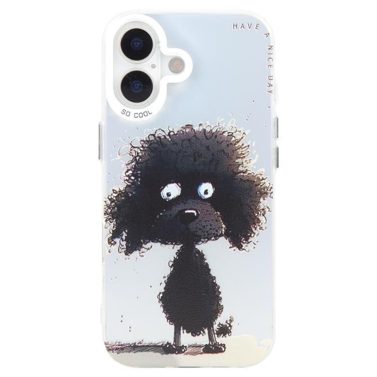 Animal Pattern Oil Painting Series PC + TPU Phone Case, For iPhone 15 Pro Max