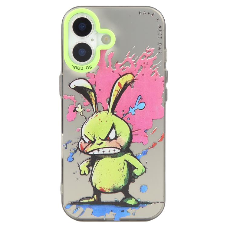 Animal Pattern Oil Painting Series PC + TPU Phone Case, For iPhone 15 Pro Max