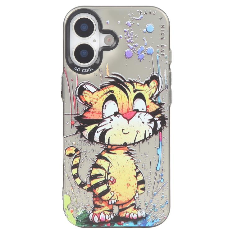 Animal Pattern Oil Painting Series PC + TPU Phone Case, For iPhone Air