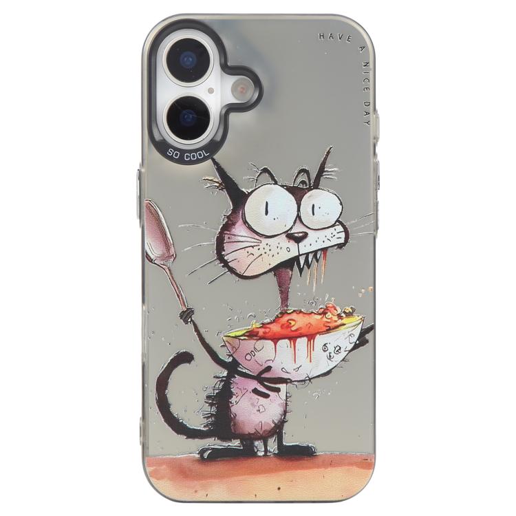 Animal Pattern Oil Painting Series PC + TPU Phone Case, For iPhone Air