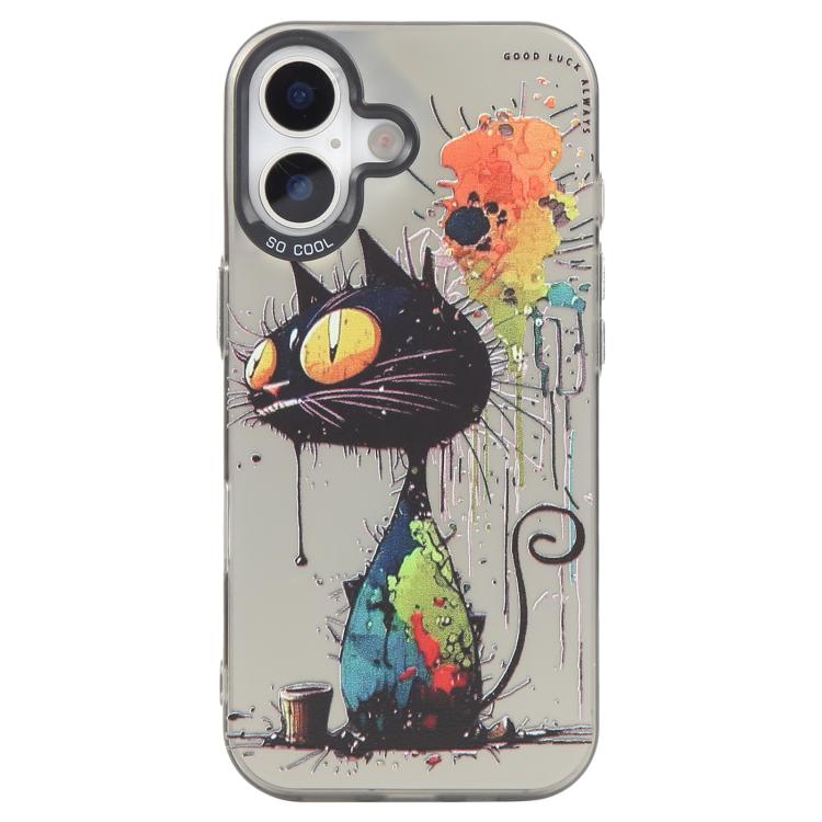 Animal Pattern Oil Painting Series PC + TPU Phone Case, For iPhone Air