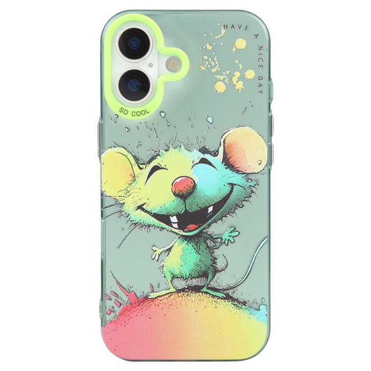 Animal Pattern Oil Painting Series PC + TPU Phone Case, For iPhone Air