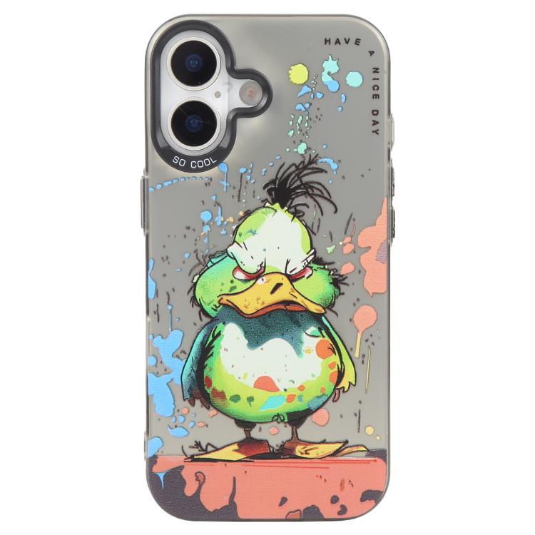Animal Pattern Oil Painting Series PC + TPU Phone Case, For iPhone Air