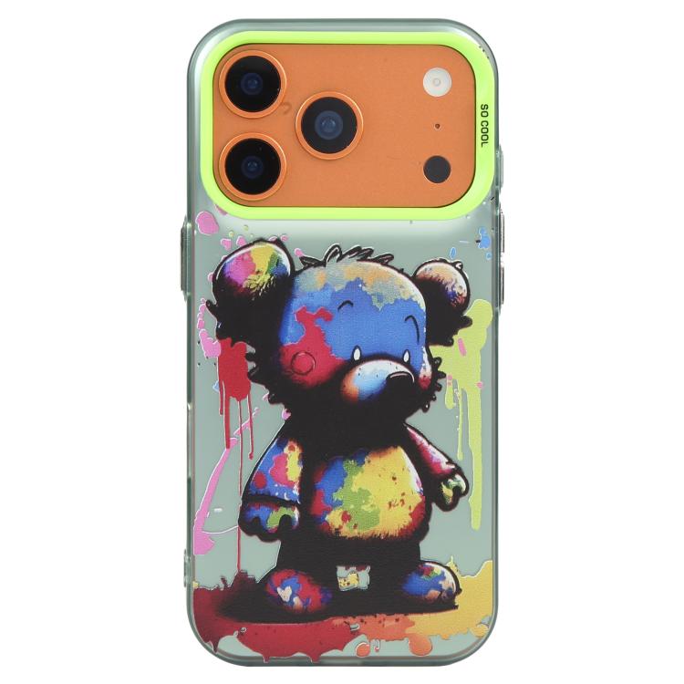 Animal Pattern Oil Painting Series PC + TPU Phone Case, For iPhone 17