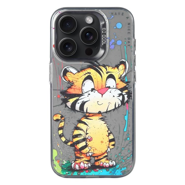Animal Pattern Oil Painting Series PC + TPU Phone Case, For iPhone 17 Pro