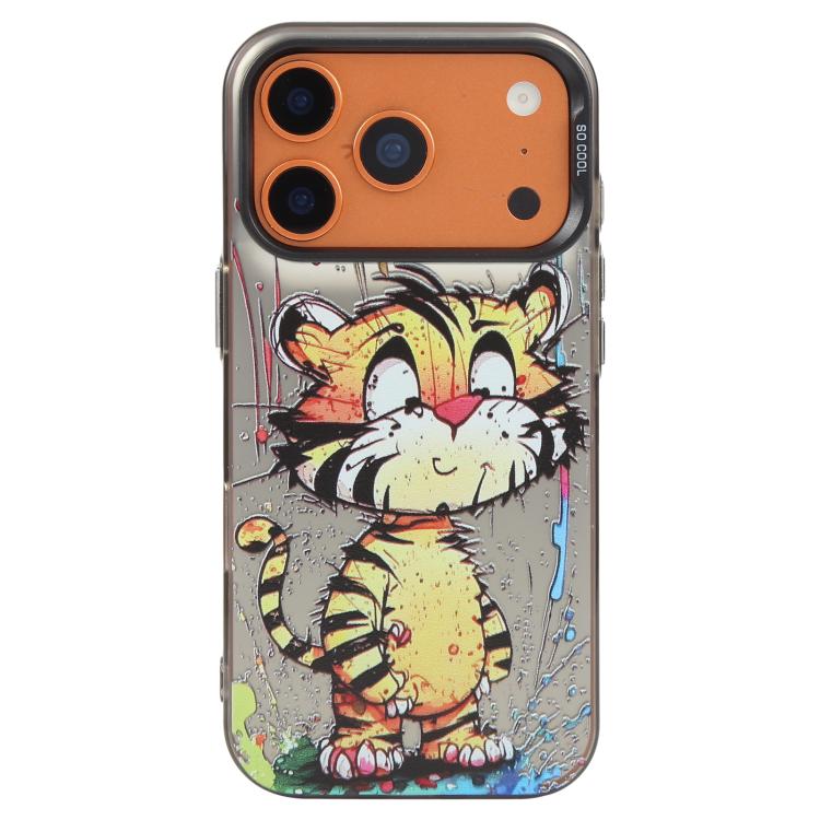 Animal Pattern Oil Painting Series PC + TPU Phone Case, For iPhone 17