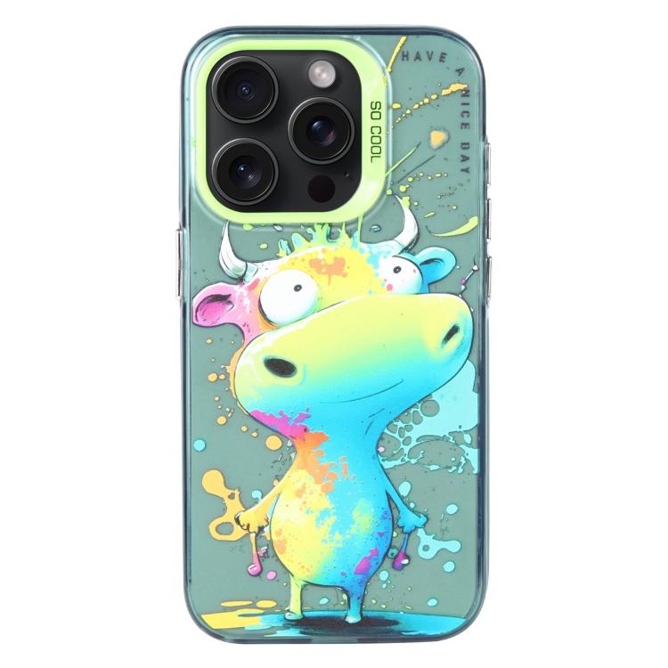 Animal Pattern Oil Painting Series PC + TPU Phone Case, For iPhone 17 Pro