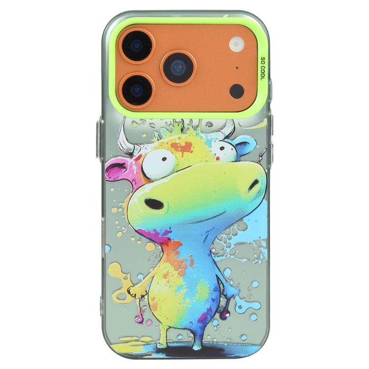 Animal Pattern Oil Painting Series PC + TPU Phone Case, For iPhone 17